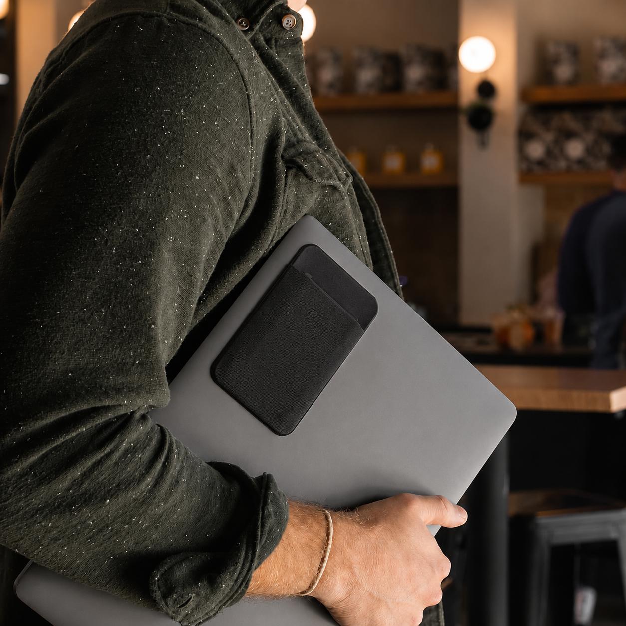 Final Stone™ | SSD Pocket - Funda Adhesiva para Disco Externo / SSD